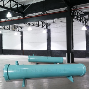 Bình ngưng 100Hp ống đồng phi 16