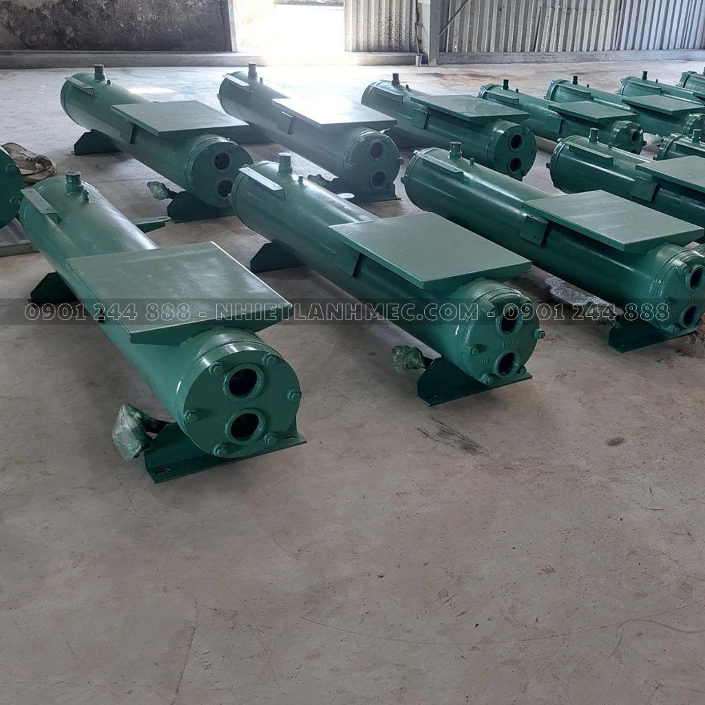 Bình ngưng 30Hp ống đồng phi 16