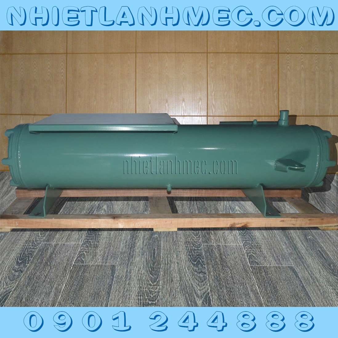 Bình ngưng 40Hp ống đồng phi 19