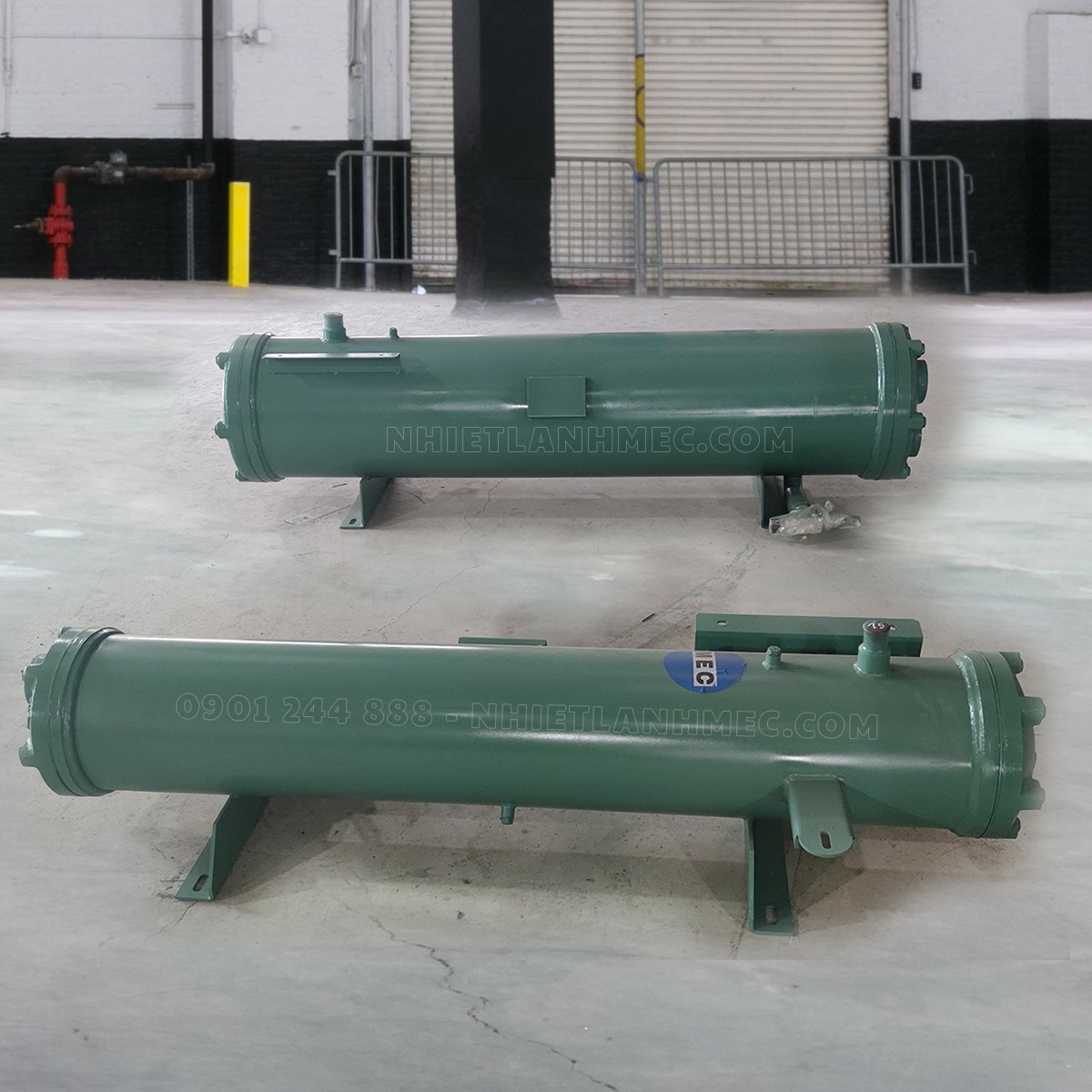 Bình ngưng 60Hp ống đồng phi 16